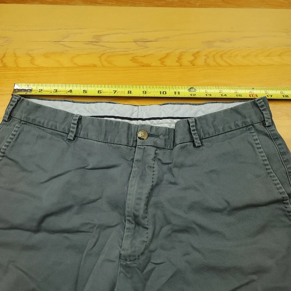 Peter Millar Soft Touch Twill Khaki Gray‎ Golf Chino Shorts Mens 36 Peru